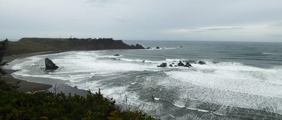 Cape Blanco Viewpoint trail view