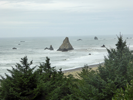 Gull Rock from Hughes House Trail