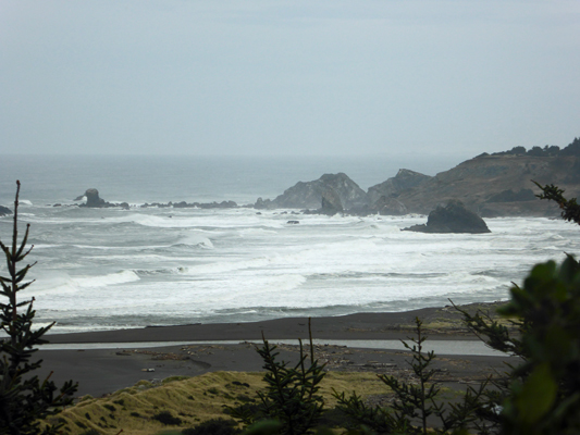 North Cape Blanco beach