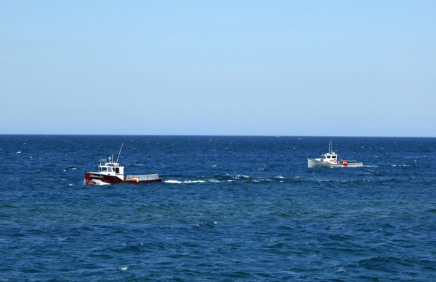 Fishing boats Cape Breton
