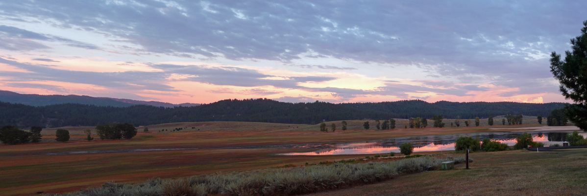 Sunset Sugarloaf Lake Cascade SP