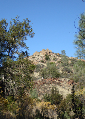 Old Pinnacles Trail view
