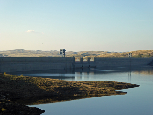 Friant Dam Millerton Lake CA