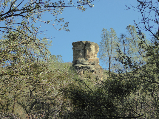 Volcanic plug Pinnacles NP