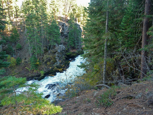 Benham Falls from viewpoint