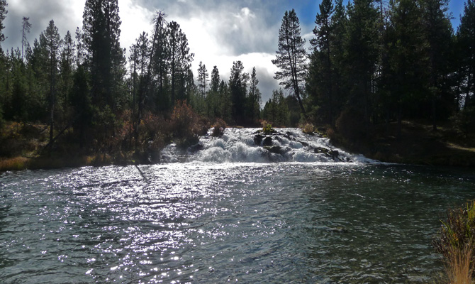 Fall River Falls La Pine State Park OR