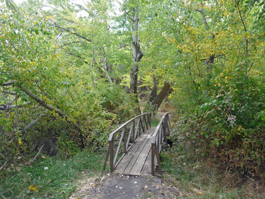 Deep Lake trailhead Sun Lakes SP