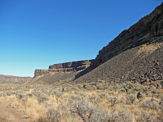 Umatilla Rock on west side