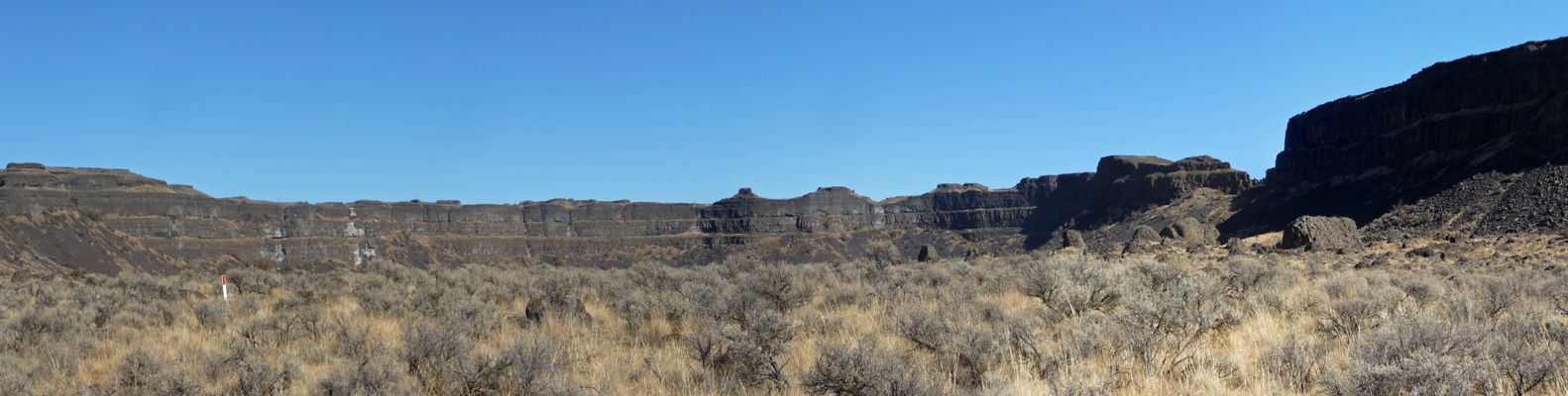 Dry Falls from Umatilla Rock Trail