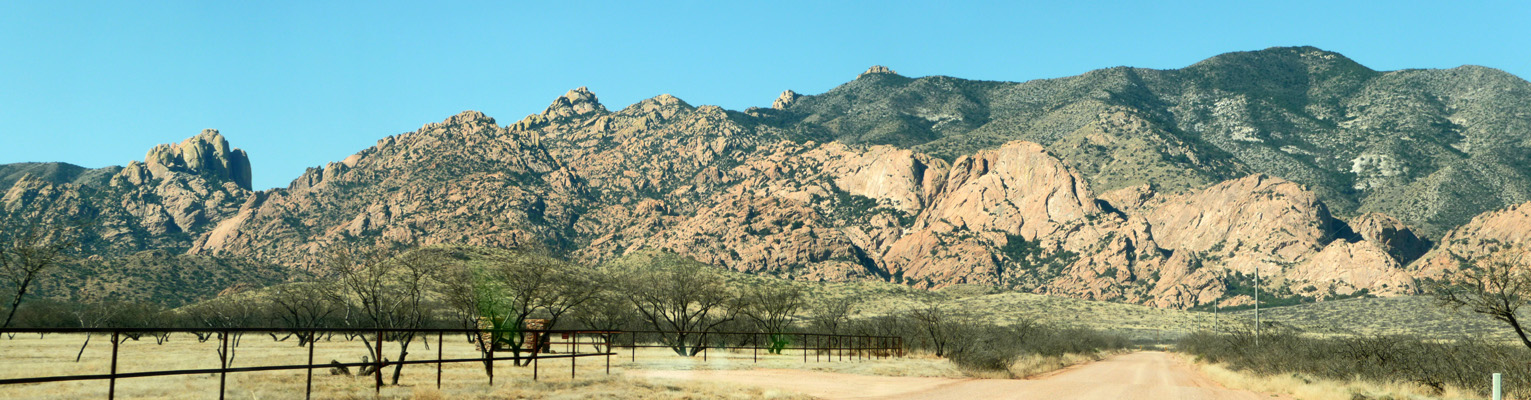 Cochise Stronghold from Ironwood Rd AZ