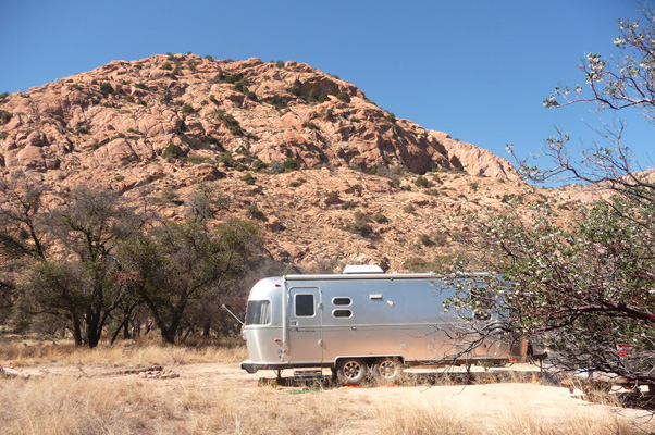 Genevieve Airstream in Cochise Stronghold