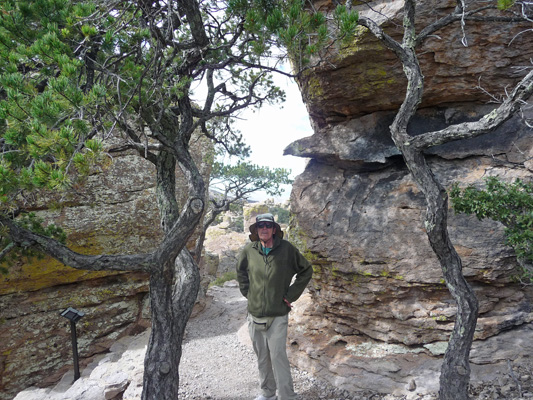 Walter Cooke on Massai Nature Trail Chiricahua NM