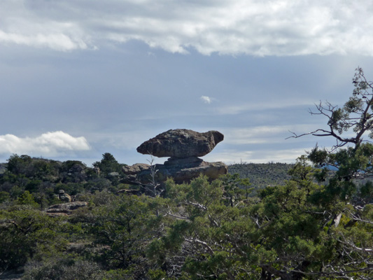 Echo Canyon picnic area view Chiricahua NM