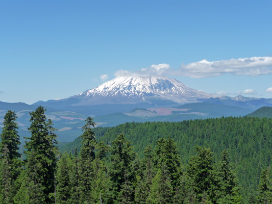 Mt. St. Helens from the south