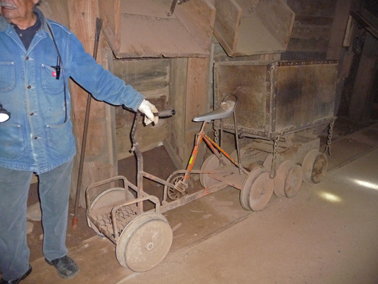 Rail bike Queen Mine Bisbee AZ