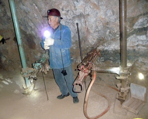 Hydraulic drills Queen Mine Bisbee AZ