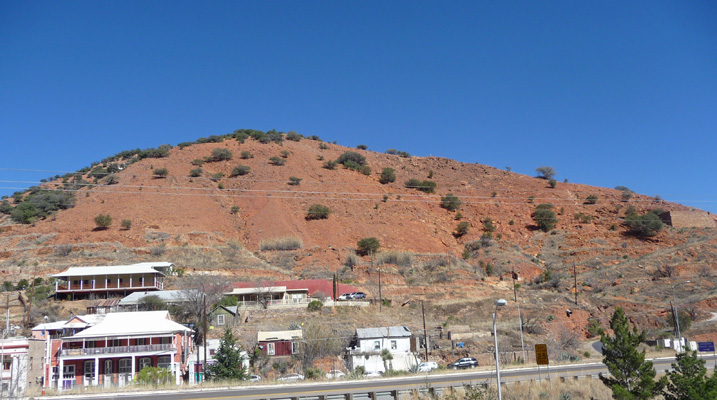 View from Queen Mine Bisbee AZ