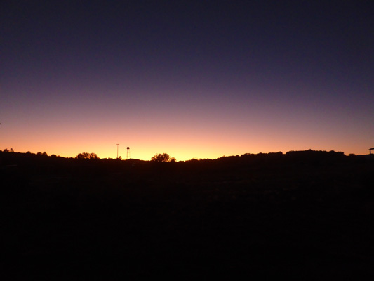 Cochiti Lake sunset