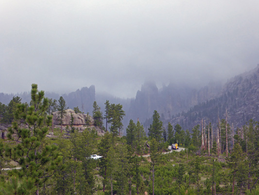 Clouds over Needles Hwy