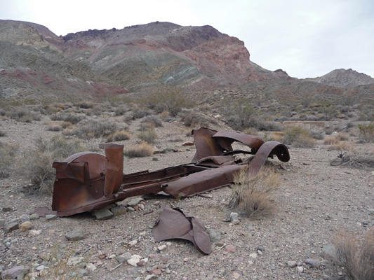 Old car Leadfield Death Valley CA