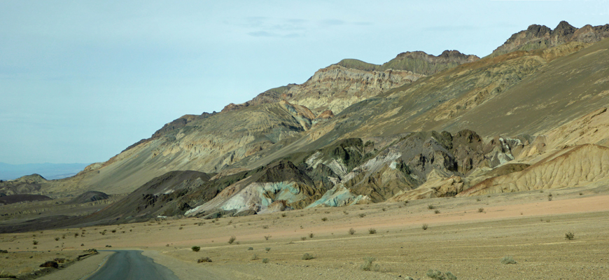 Artists Drive Death Valley