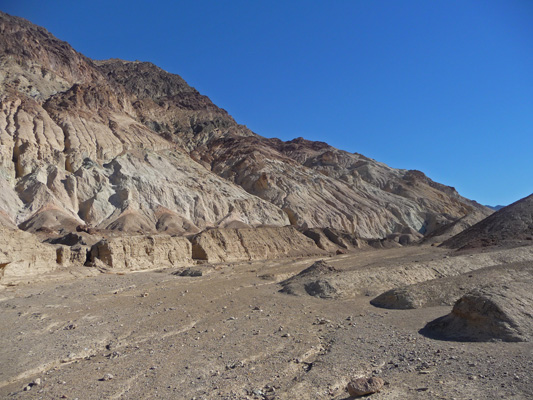 Along the wash on Desolation Canyon Trail Death Valley