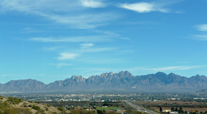 Organ Mts Las Cruses NM