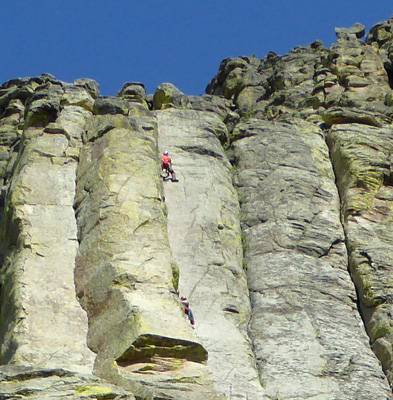 Climbers Devils Tower