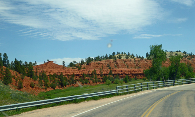 Red beds Devils Tower