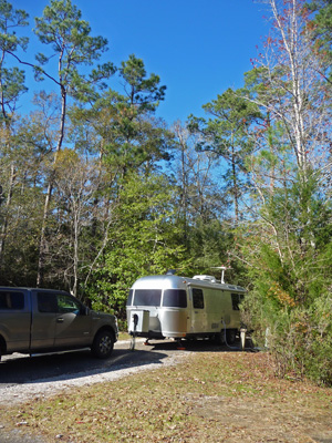 Campsite Village Creek SP