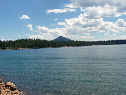 Crescent Lake OR looking east