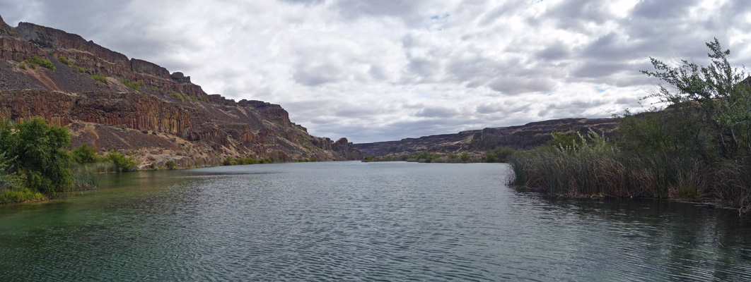 Deep Lake at Sun Lakes State Park