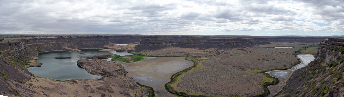 Dry Falls Panorama from overlook