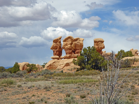 Boulder heads Devil's Garden