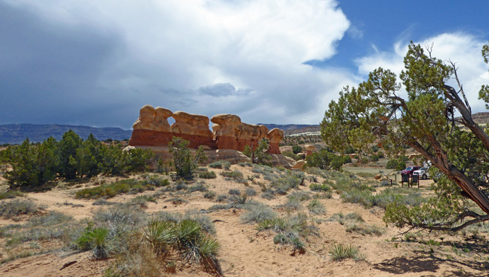 Devil's Garden from picnic area