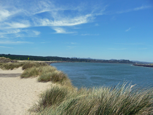 View from North Jetty Florence OR