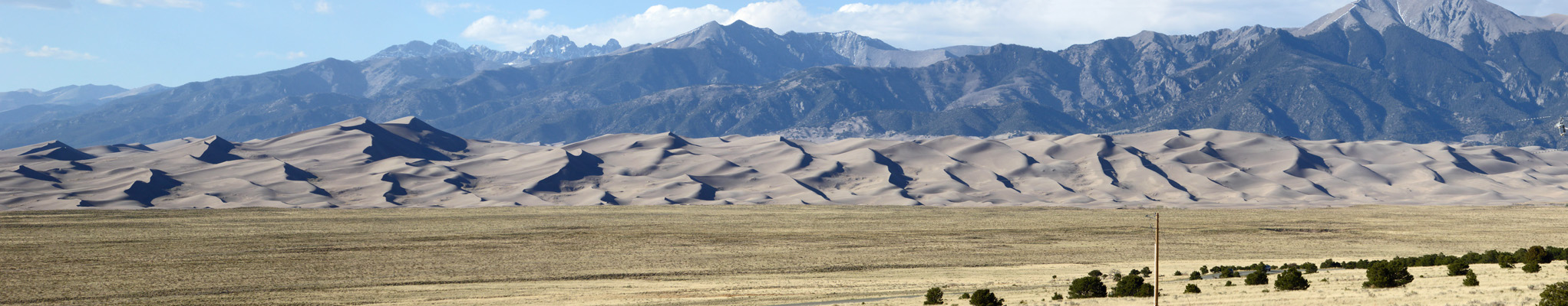 Great Sand Dunes from Great Sand Dunes Oasis RV Park