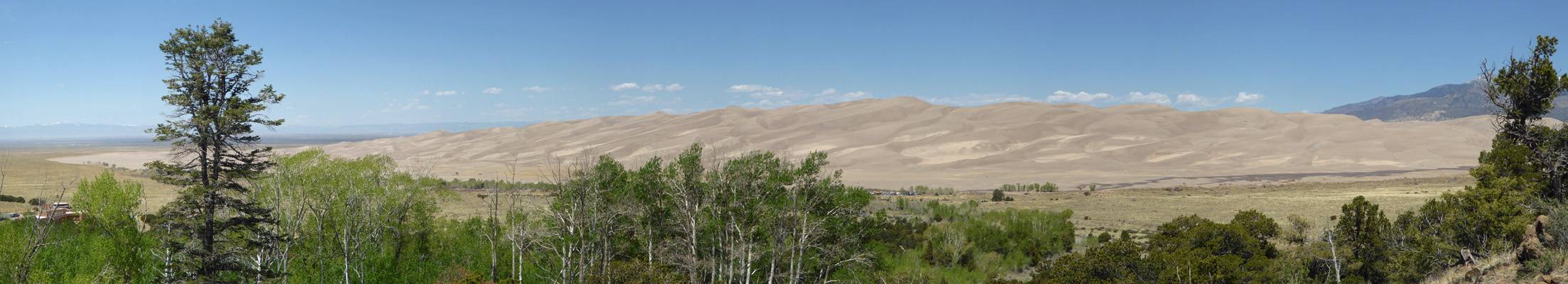 Great Sand Dunes from Montville Nature Trail