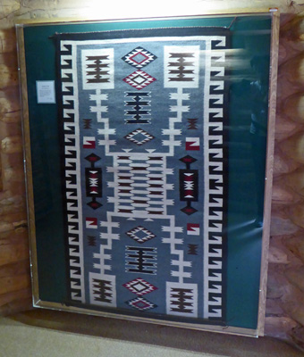 Rug at Red Rock Museum