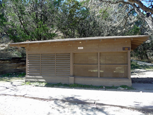 Shelter at Garner SP