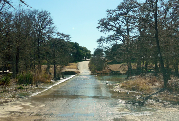 Rio Frio crossing near Garner SP