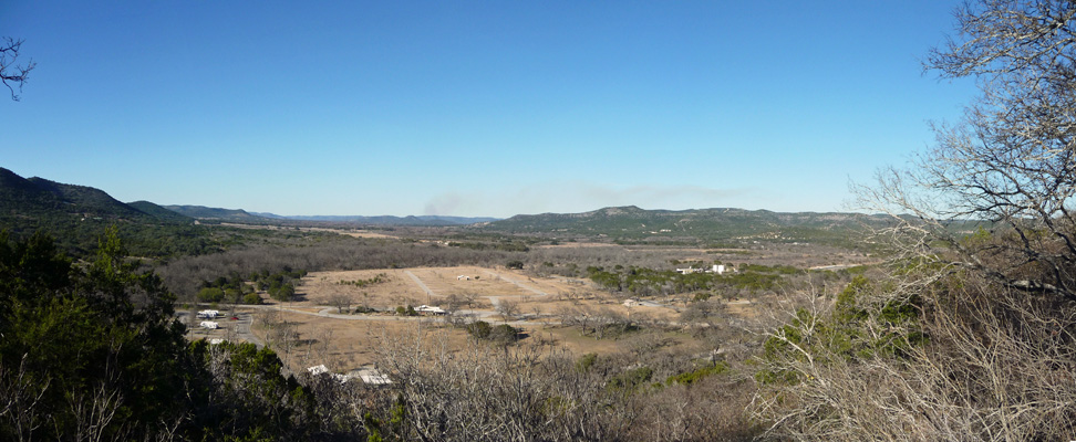 Overlook view looking north Garner SP