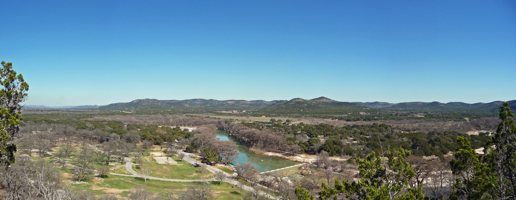 View from Old Baldy Trail Garner SP