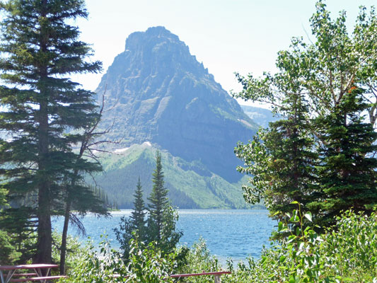 Medicine Picnic ground view Glacier