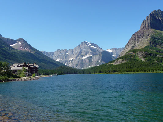 Swiftcurrent Lake Glacier