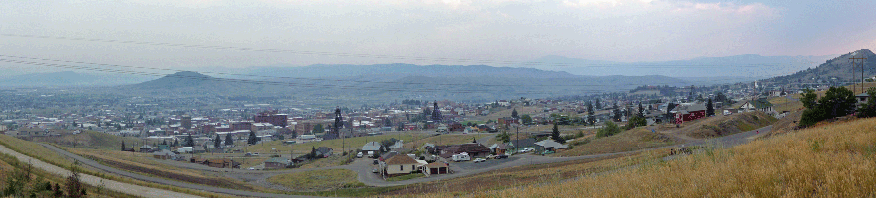 Butte MT panorama