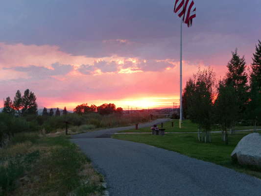 Sunset Butte MT