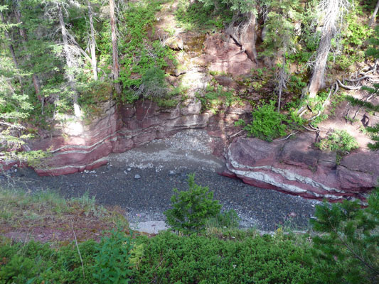 Red Rock Canyon Waterton Lakes