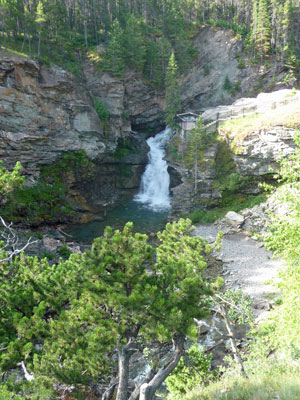 Blakiston Falls Waterton Lakes