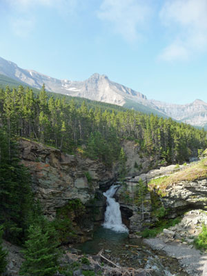 Blakiston Falls Waterton Lakes